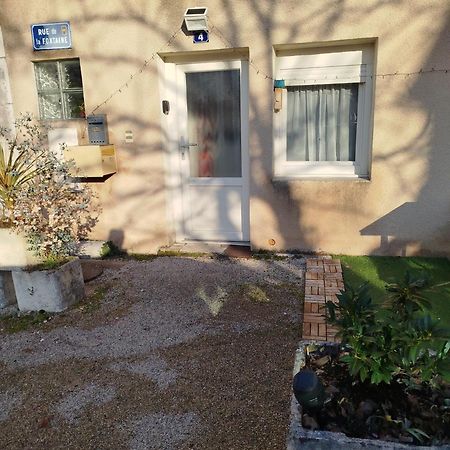 Maison De Village Appartement Rdc Avec Terrasse Gy Exterior foto